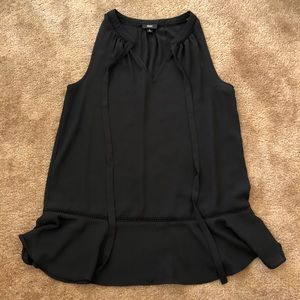 Black flowy blouse